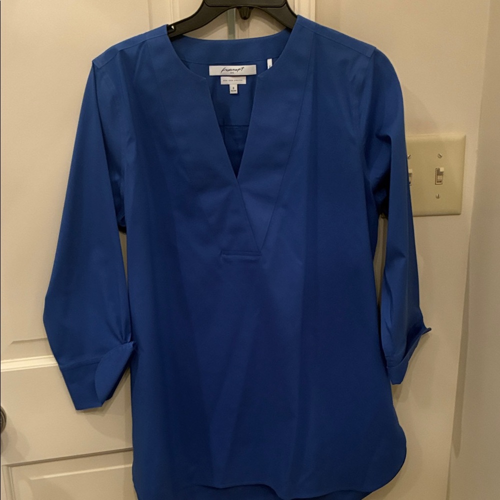 Foxcroft royal blue tunic